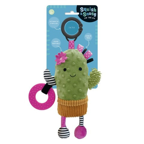 Squish & Snugg On the Go Cactus - Treasure Island Toys