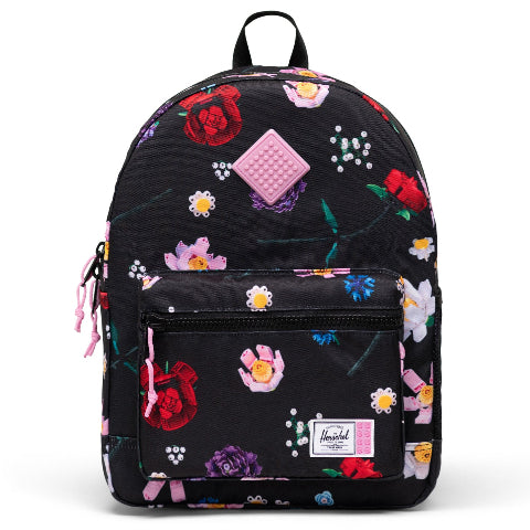 Herschel LEGO Heritage Kids Backpack Falling Florals - Treasure Island Toys