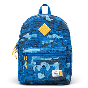 Herschel LEGO Heritage Kids Backpack Abstract Bricks Blue