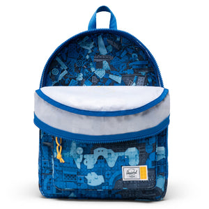 Herschel LEGO Heritage Kids Backpack Abstract Bricks Blue