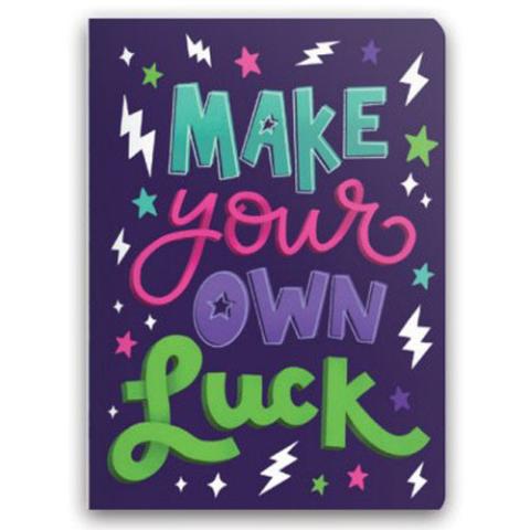 Ooly Jot-It Notebook: Make Your Own Luck