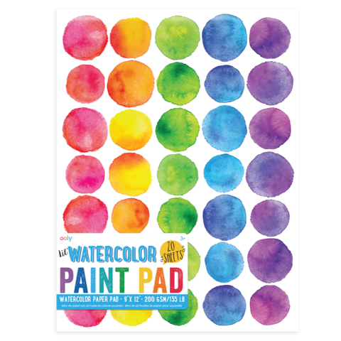 Ooly lil' Watercolor Paint Pad - Treasure Island Toys