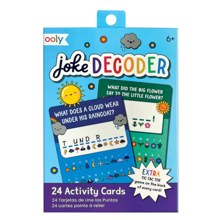 Ooly Activity Cards Joke Decoder - Treasure Island Toys