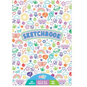 Ooly Sketchbook Colorful Doodles - Treasure Island Toys