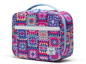 Herschel Pop Quiz Lunchbox Crochet Patchwork - Treasure Island Toys