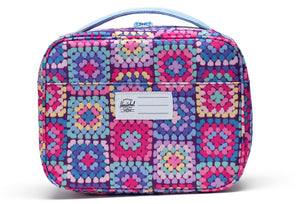 Herschel Pop Quiz Lunchbox Crochet Patchwork - Treasure Island Toys