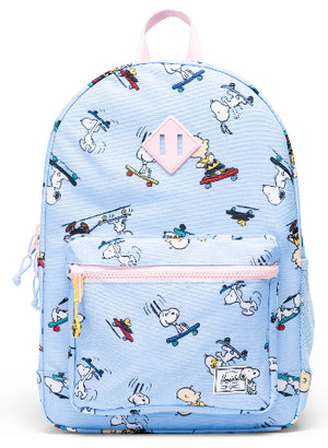 Herschel Peanuts Heritage Youth Backpack Snoopy Skateboarding Rose Shadow - Treasure Island Toys
