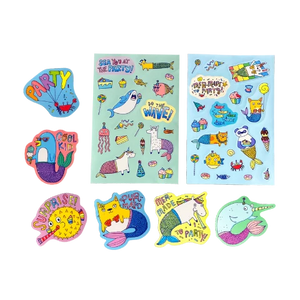 Ooly Stickiville Scented Stickers Mer-Made to Party - Treasure Island Toys