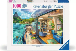 Ravensburger Puzzle 1000 Piece, Tropical Island Charter