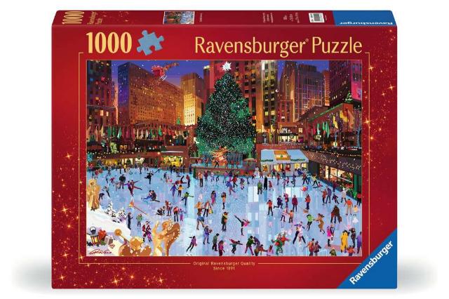 Ravensburger Puzzle 1000 Piece, Christmas Rockefeller Center Joy