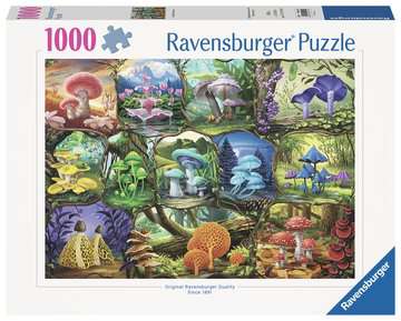 Ravensburger Puzzle 1000 Piece, Beautiful Mushrooms - Treasure Island Toys