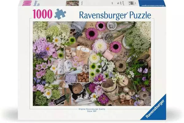 Ravensburger Puzzle 1000 Piece, Colorful Floral Love