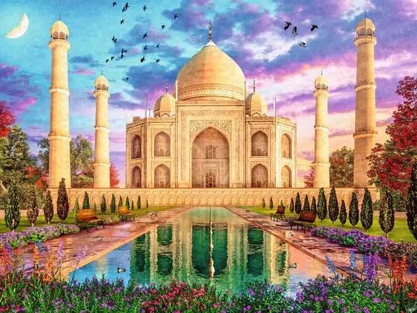 Ravensburger Puzzle 1500 Piece, Taj Mahal