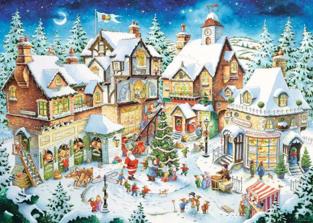 Ravensburger Puzzle 1000 Piece, 50th Anniversary: Christmas Village