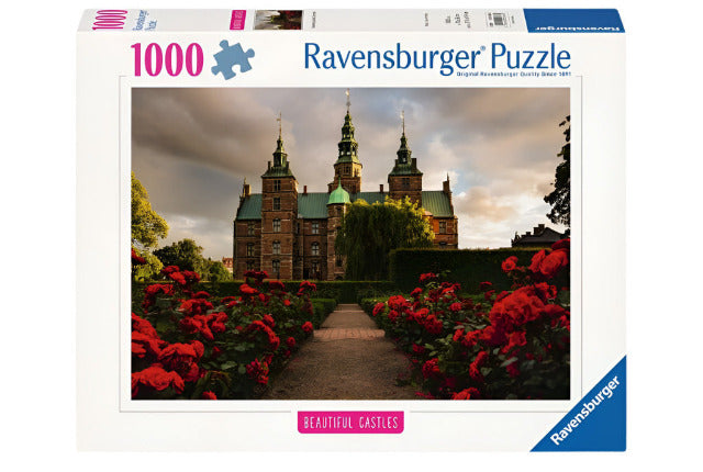 Ravensburger Puzzle 1000 Piece, Beautiful Castles: Rosenborg Castle, Denmark - Treasure Island Toys