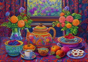 Ravensburger Puzzle 300 Piece Large Format, Time for Tea