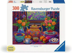 Ravensburger Puzzle 300 Piece Large Format, Time for Tea