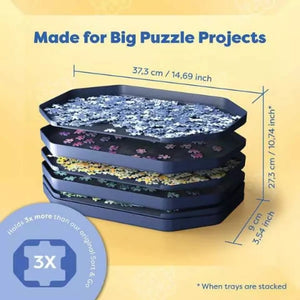 Ravensburger Puzzle Accessory Sort & Go! Ultimate - Treasure Island Toys