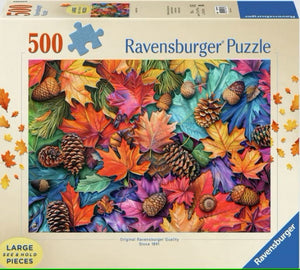 Ravensburger Puzzle 500 Piece Large Format, Autumn Riches - Treasure Island Toys