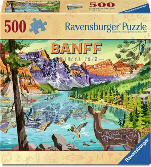 Ravensburger Puzzle 500 Piece, Banff National Park