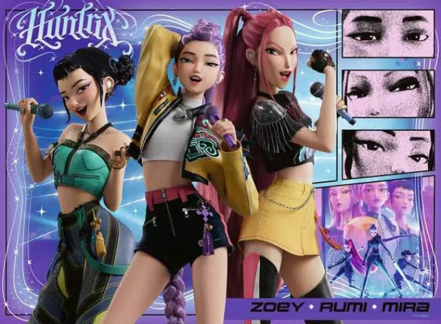 Ravensburger Game Labyrinth K-Pop Demon Hunters