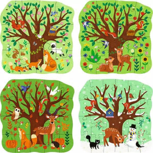 Ravensburger Puzzle Up 12/16/20/24 Piece Four Seasons - Treasure Island Toys