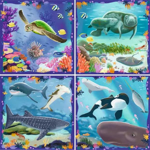 Ravensburger Puzzle Up 64/72/81/90 Piece Ocean Life - Treasure Island Toys