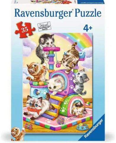 Ravensburger Puzzle 35 Piece, Playful Purr Babies - Treasure Island Toys