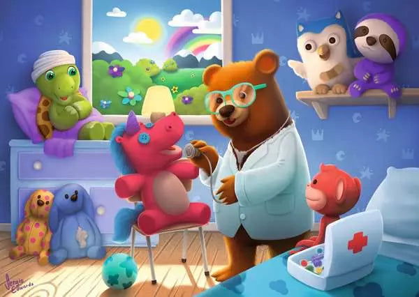 Ravensburger Puzzle 35 Piece, Stuffed Animal Hospital - Treasure Island Toys