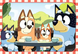 Ravensburger Puzzle 2 x 12 Piece, Bluey - Treasure Island Toys