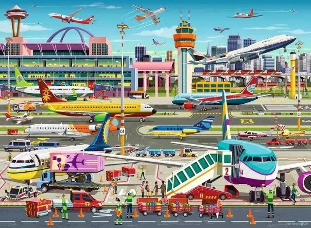 Ravensburger Puzzle 150 Pieces, Airport Central