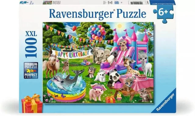 Ravensburger Puzzle 100 Piece, Tiara Birthday Party - Treasure Island Toys