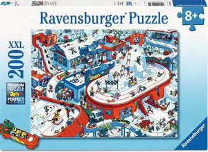 Ravensburger Puzzle 200 Piece, Winter Sports Stadium - Treasure Island Toys
