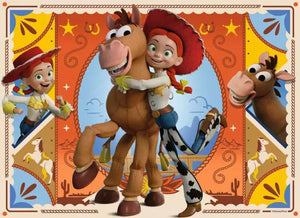 Ravensburger Bumper Puzzle 4 x 100 Piece, Toy Story 5