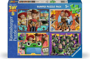 Ravensburger Bumper Puzzle 4 x 100 Piece, Toy Story 5