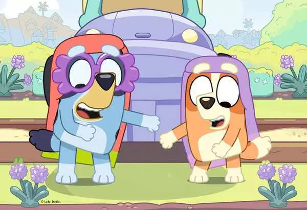 Ravensburger Puzzle 35 Piece, Bluey It's Granny Time - Treasure Island Toys