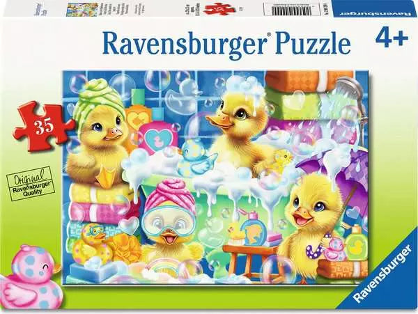 Ravensburger Puzzle 35 Piece, Scrub a Dub Duckies - Treasure Island Toys