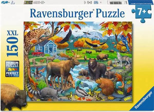 Ravensburger Puzzle 150 Pieces, Wildlife Gathering - Treasure Island Toys