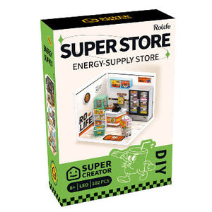 Rolife Super Creator Miniature House Energy Supply Store
