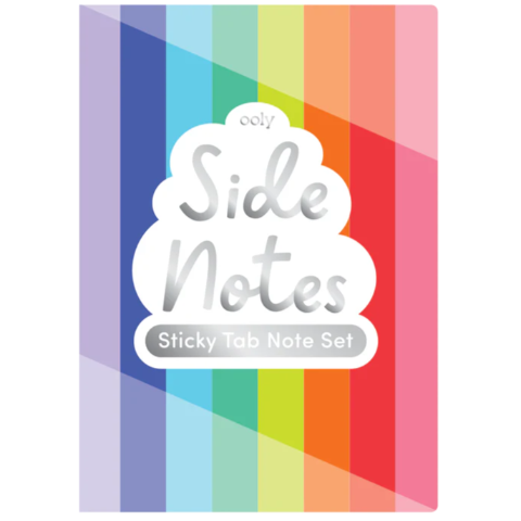Ooly Side Notes Sticky Tab Note Pad - Color Write - Treasure Island Toys