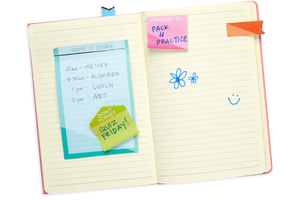 Ooly Side Notes Sticky Tab Note Pad - Color Write - Treasure Island Toys