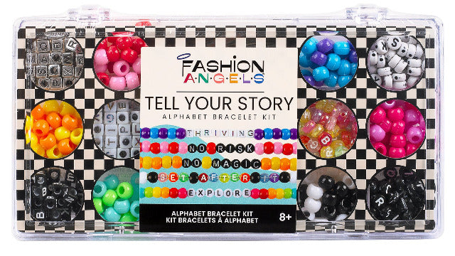 Fashion Angels Tell Your Story Alphabet Bead Case - Treasure Island Toys