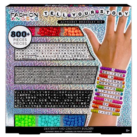 Fashion Angels Tell Your Story 800+ Alphabet Bead Bracelet Kit