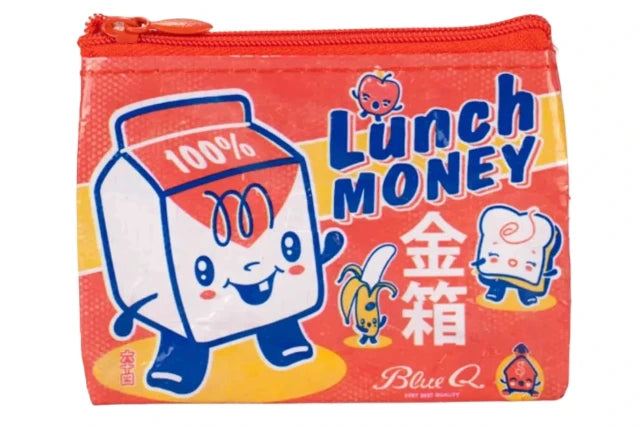 Blue Q Coin Purse Lunch Money