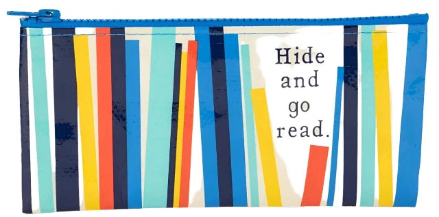 Blue Q Pencil Case Hide and Go Read