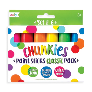 Ooly Chunkies Paint Sticks Classic Pack - Treasure Island Toys