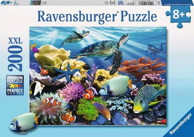 Ravensburger Puzzle 200 Piece XXL, Ocean Turtles