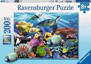 Ravensburger Puzzle 200 Piece XXL, Ocean Turtles