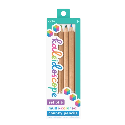 Ooly Kaleidoscope Multi-Colored Pencils - Treasure Island Toys
