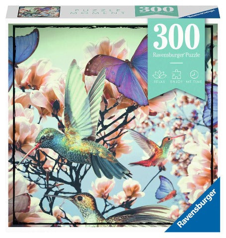 Ravensburger Puzzle Moment 300 Piece, Hummingbirds - Treasure Island Toys